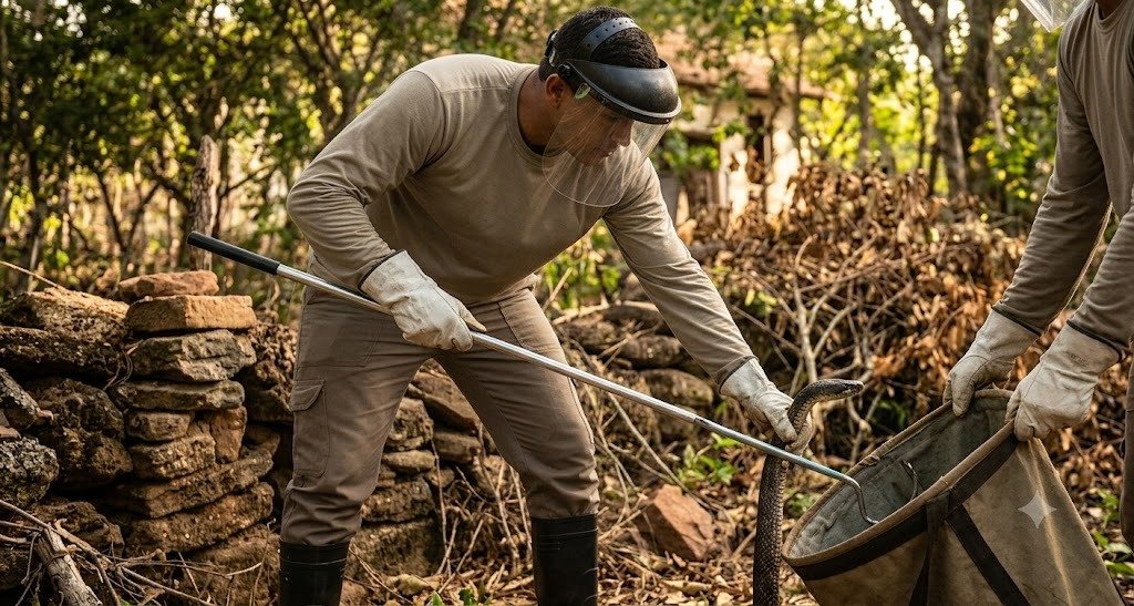 Controle de Cobras em Jaú